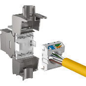 Embase RJ45 Cat. 8.1 S/FTP avec volet | KX Système