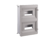 Chssis + face avant + rail DIN pour coffrets MU-253515UV et MU-253515TPUV