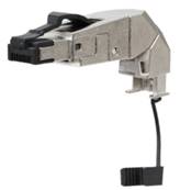 Connecteur terrain RJ45 c6a classe ea coudé