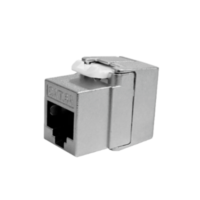 Embase RJ45 CAT. 6A S/FTP SLIM | Accroche Keystone